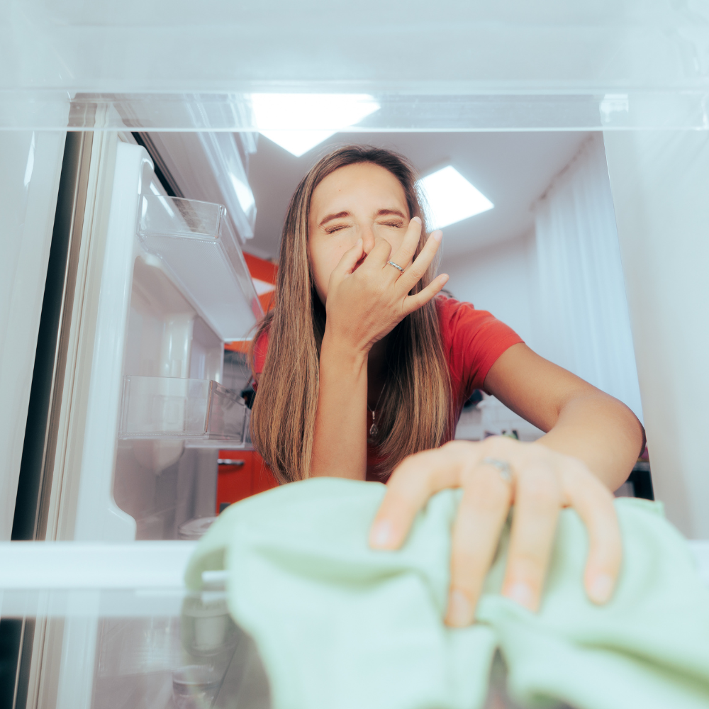 Il frigo è il contenitore dei cibi e spesso è il luogo dove si sentono gli odori mixati fra loro e non è una bella sensazione aprirlo. Spruzza Hygiene, detergi se vuoi con un panno, risolvi il problema alla radice ed elimina i cattivi odori. Se vuoi spruzza a piacere nell'aria.